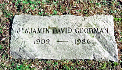 Lápida de Benny Goodman
