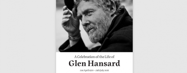 Programa del funeral de Glen Hansard